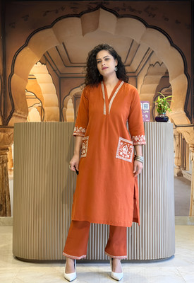 Fox Cover Women Kurta Pant Set