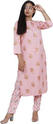 Navgya Women Kurti Pant Set