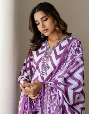 Skylee Women Kurta Pant Dupatta Set