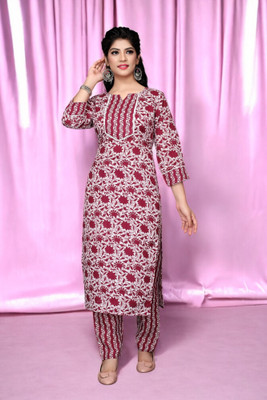 Jiyan Creations Women Kurta Pyjama Set