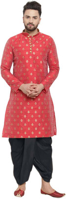 Larwa Men Kurta Dhoti Set