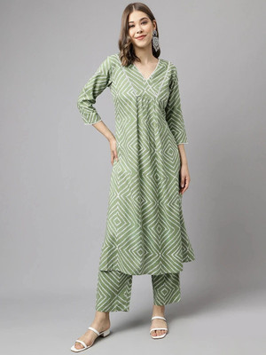 FIORRA Women Kurta Palazzo Set