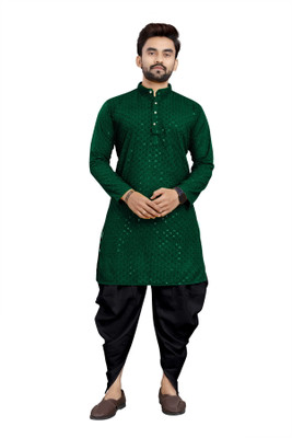 DIAMOND CLUSTER Men Kurta Dhoti Set