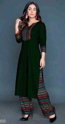 gfashion Women Kurti Palazzo Set