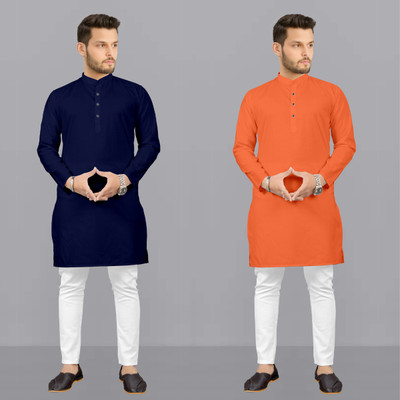 Fashionfricks Men Kurta Pyjama Set