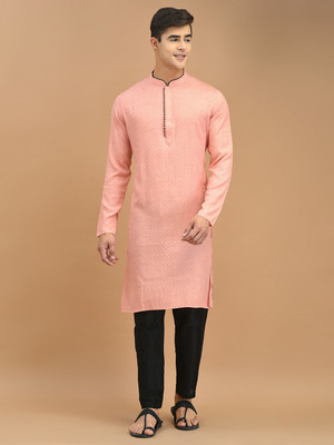 DEYANN Men Kurta Pyjama Set