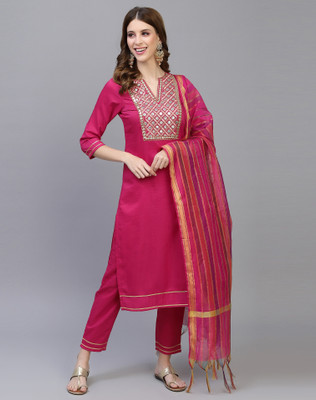 Skylee Women Kurta Pant Dupatta Set