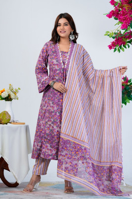 TRENDWIZE Women Kurti Pant Attached Dupatta Set