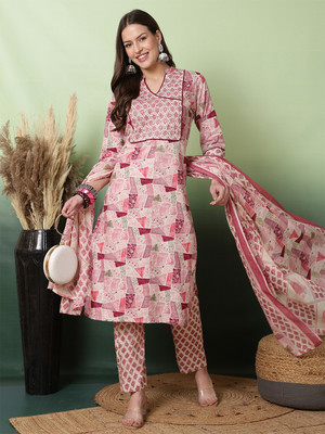 Sangria Women Kurta Pant Dupatta Set