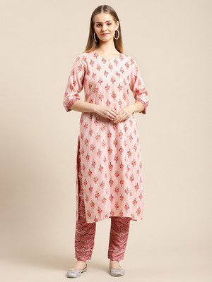MEHZEEL FAB Women Kurta Pant Set