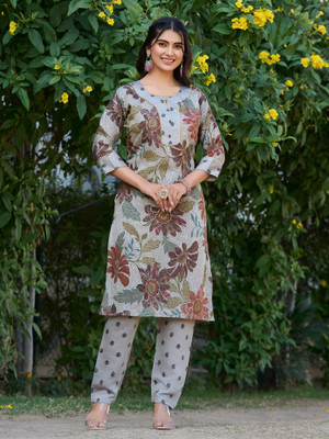 YAGNIK FASHION Women Kurti Pant Set