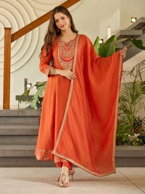 NAVLIK Women Kurta Pant Dupatta Set