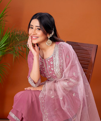 Samah Women Kurta Pant Dupatta Set