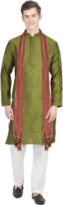 SG LEMAN Men Kurta Pyjama Dupatta Set