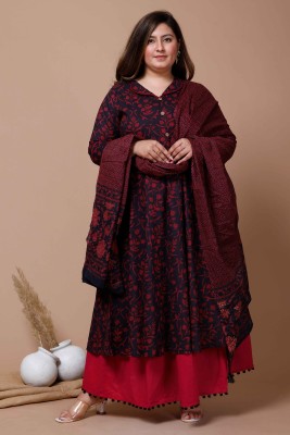 MIRAVAN Women Kurta Dupatta Set