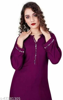 Thesparow Women Kurta Palazzo Set