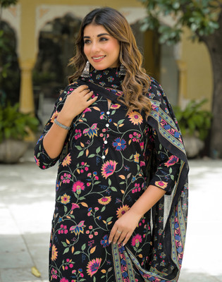 Skylee Women Kurta Pant Dupatta Set