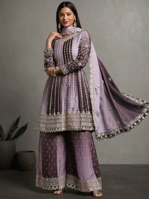 HouseOfCommon Women Kurta Sharara Dupatta Set