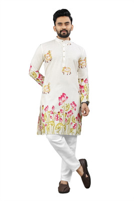 TRUST OUS Men Kurta Pyjama Set
