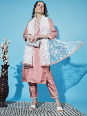 Divastri Women Kurta Pant Dupatta Set
