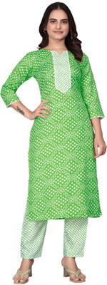 Julee Women Kurti Pant Set