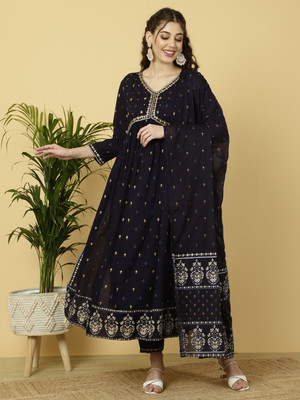 Angira Jaipur Women Kurta Palazzo Dupatta Set