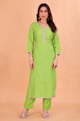 Ramjanki Fab Women Kurta Pant Set