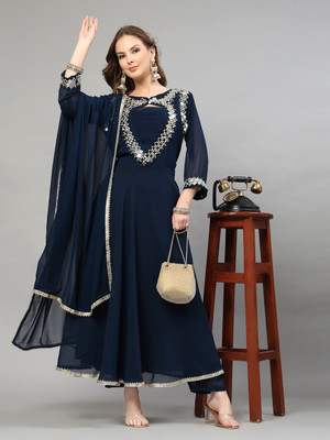 TS Lifestyle Men Kurta Pant Attached Dupatta Set