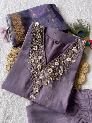RAJLAXMI FASHION Women Kurti Palazzo Dupatta Set