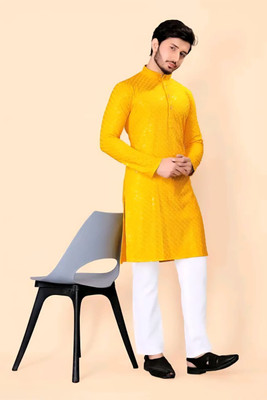 JILANI TRADERS Men Kurta Pyjama Set