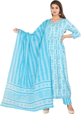 Well style Women Kurta Pant Dupatta Set