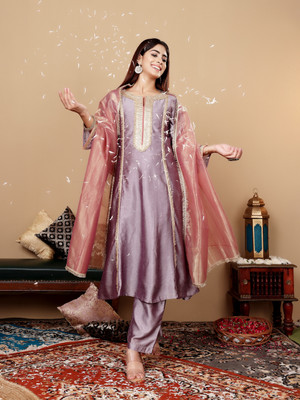 Varanga Women Kurta Pant Dupatta Set