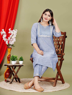 LAXMI Women Kurta Palazzo Set