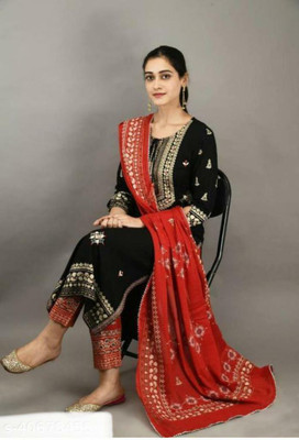 SHNTA CREATION Women Kurta Pant Dupatta Set