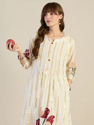 Indo Era Women Kurta Pant Set