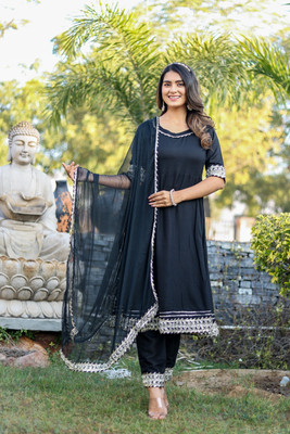Heba Women Kurta Palazzo Set