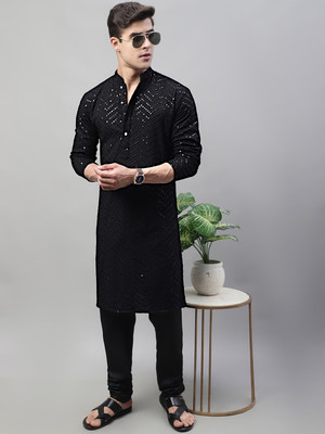 Jompers Men Kurta Churidar Set