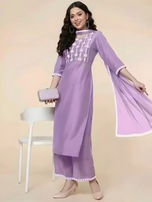 Vidusha Women Kurti Pant Dupatta Set