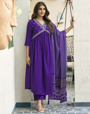 Skylee Women Kurta Pant Dupatta Set