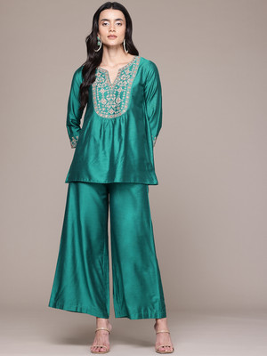 aarke Ritu Kumar Women Kurti Palazzo Set