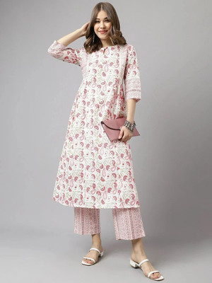 FIORRA Women Kurta Palazzo Set