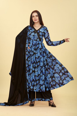 Odd by chansi Trendz Women Kurta Palazzo Dupatta Set