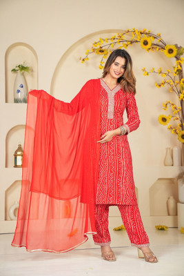 Preetshri Women Kurta Pant Dupatta Set