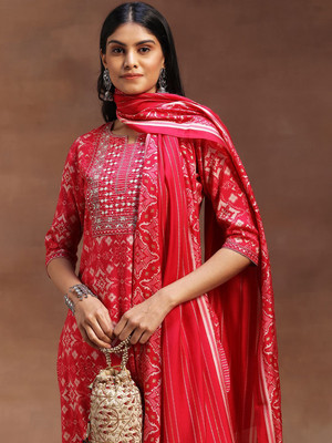 LIBAS Women Kurta Pant Dupatta Set