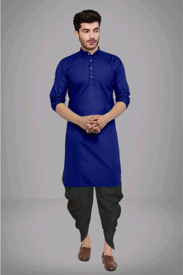TRUST OUS Men Kurta Dhoti Set