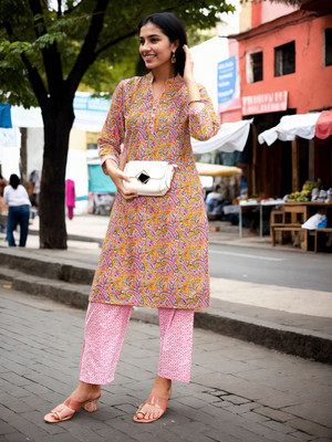 Moda Rapido Women Kurta Pant Set