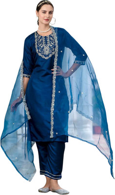 AP FAB Women Kurti Pant Dupatta Set
