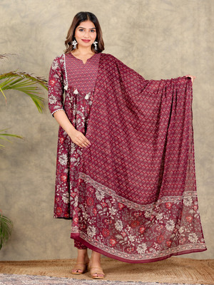 Aramya Women Kurta Pant Dupatta Set
