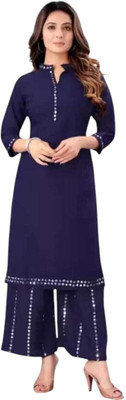 HouseOfCommon Women Kurta Palazzo Set