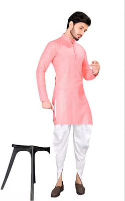 Raj Traders Men Kurta Dhoti Set
